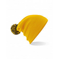 Gold/Black Snowstar® Beanie