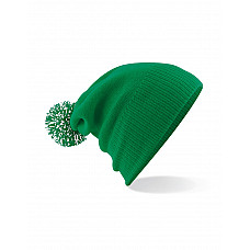 Kelly Green/white Snowstar® Beanie