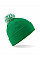 Kelly Green/white Snowstar® Beanie