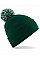 Bottle Green/Off White Snowstar® Beanie