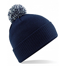 French Navy/Light Grey Junior Snowstar® Beanie