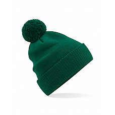 Bottle Green Organic Cotton Snowstar® Beanie