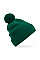 Bottle Green Organic Cotton Snowstar® Beanie