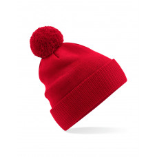 Classic Red Organic Cotton Snowstar® Beanie