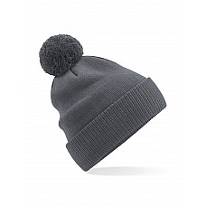 Graphite Organic Cotton Snowstar® Beanie