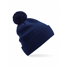 Oxford Navy Organic Cotton Snowstar® Beanie