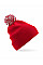 Classic Red/White Recycled Snowstar® Beanie