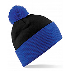 Black/bright Royal Snowstar® Two-Tone Beanie