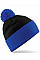 Black/bright Royal Snowstar® Two-Tone Beanie