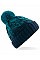 Teal/French Navy Ombré Beanie