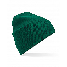 Bottle Green Organic Cotton Original Cuffed Beanie