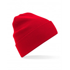 Classic Red Organic Cotton Original Cuffed Beanie