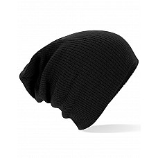 Black Slouch Beanie