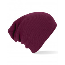 Burgundy Slouch Beanie