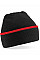 Black/Classic Red Teamwear Beanie