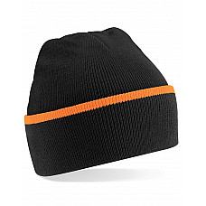 Black/Orange Teamwear Beanie