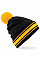 Black/Gold Stadium Beanie