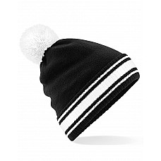 Black/White Stadium Beanie