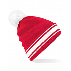 Classic Red/White Stadium Beanie