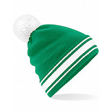 Kelly Green/White Stadium Beanie