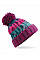 Winter Berries Corkscrew Pom Pom Beanie