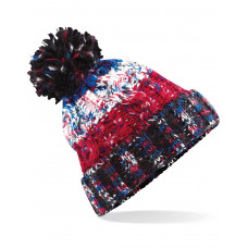 Black Jacks Corkscrew Pom Pom Beanie