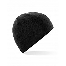 Black Water Repellent Active Beanie