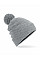 Heather Grey Water Repellent Thermal Snowstar® Beanie