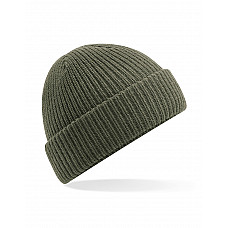 Olive Green Water Repellent Thermal Elements Beanie