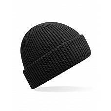 Black Wind Resistant Breathable Elements Beanie