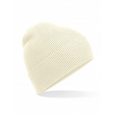 Sand Organic Cotton Fine Knit Beanie