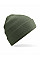 Olive Green Organic Cotton Waffle Beanie