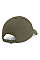 Olive Green Organic Cotton 6 Panel Cap