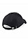 Black Low Profile Heavy Brushed Cotton Cap