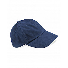 French Navy Low Profile Heavy Brushed Cotton Cap