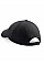 Black Low Profile Heavy Cotton Drill Cap