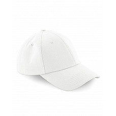 Solid White Authentic Baseball Cap