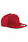 Classic Red 5 panel Snapback Rapper Cap