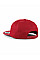 Classic Red 5 panel Snapback Rapper Cap