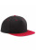 Black/Classic Red 5 Panel Contrast Snapback