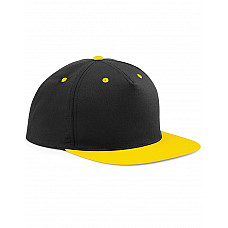 Black/Yellow 5 Panel Contrast Snapback