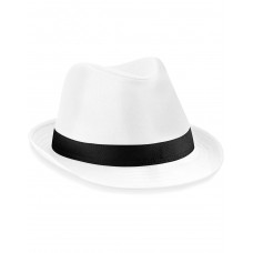 White/Black Fedora