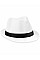 White/Black Fedora