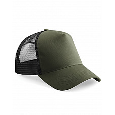 Olive/Black Snapback Trucker