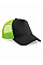 Black/Lime Green Snapback Trucker