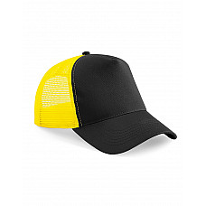 Black/Yellow Snapback Trucker