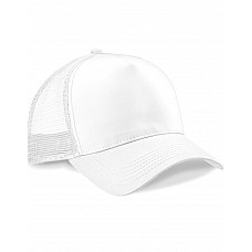 White/White Snapback Trucker