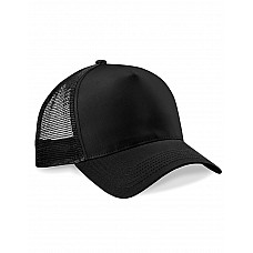 Black/Black Snapback Trucker