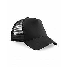 Black/Black Junior Snapback Trucker