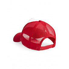 Classic Red/White Junior Snapback Trucker